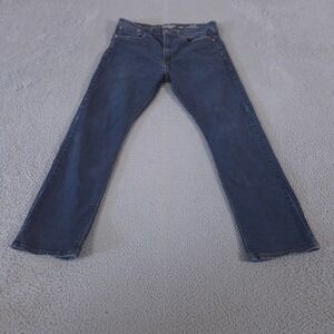 Denizen from Levis Jeans Mens 34x30 Dark Wash 232 Slim Straight Stretch Denim